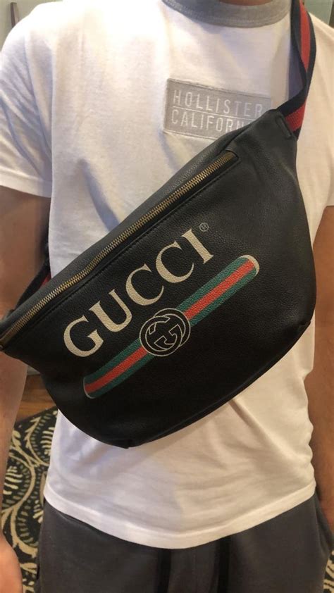 gucci silk bag|gucci fanny pack waist bag.